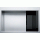 Franke Crystal CLV 210 черное стекло
